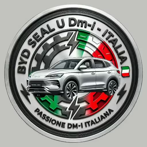 Logo animato del gruppo BYD Seal U DM-i Italia